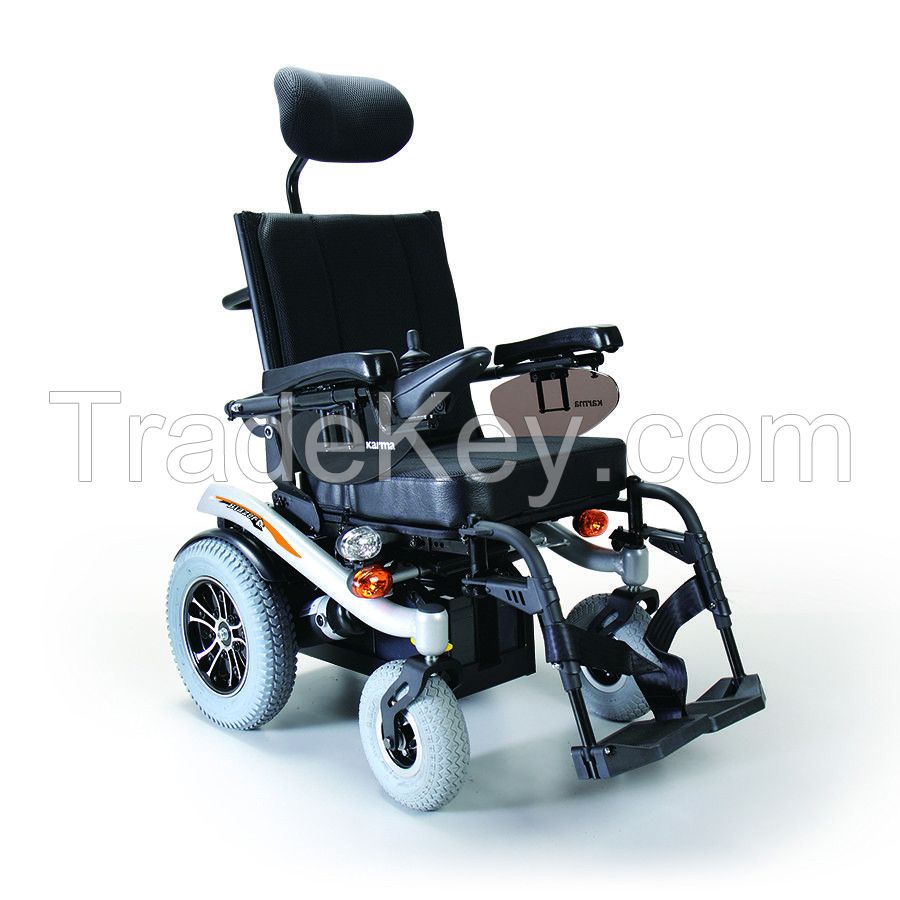 Portable Lightweight Electronic Wheelchair Folding Electric Power Wheelchair