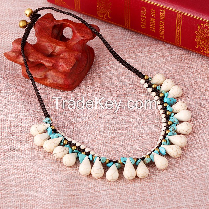 Traditional boho style beading Necklace - MCX010