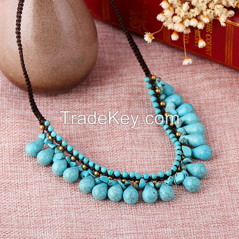 Traditional boho style beading Necklace - MCX010