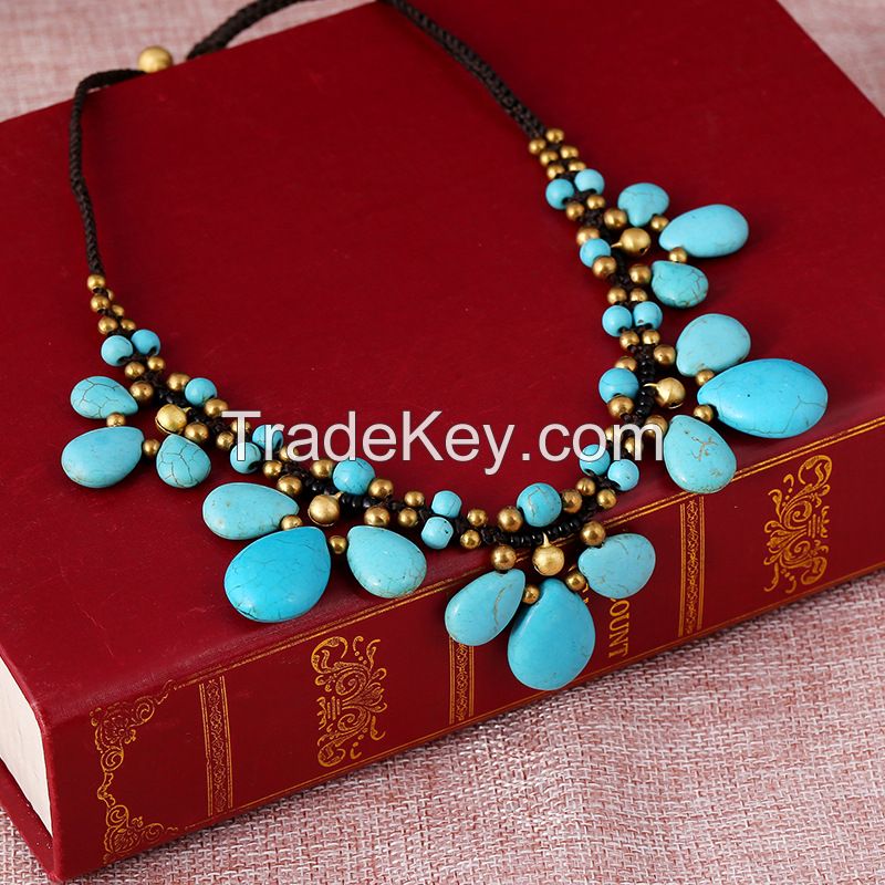 Traditional boho style beading Necklace - MCX014