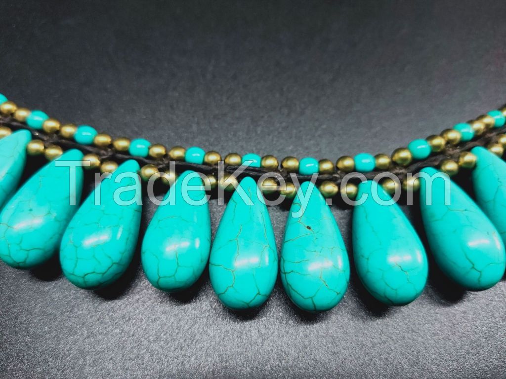 Traditional boho style beading Necklace - MCX011