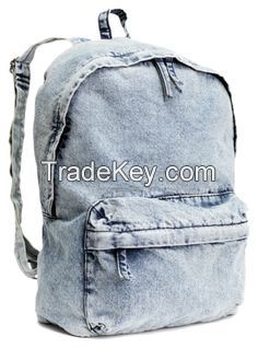 Denim Backpack