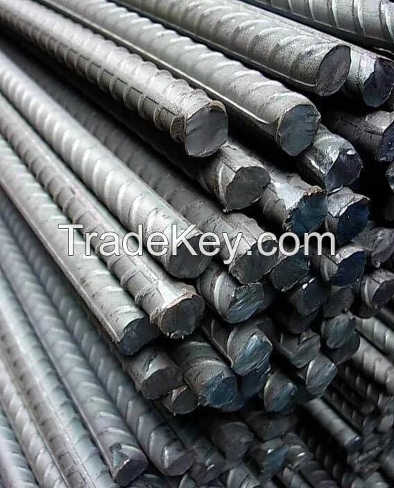 6mm 8mm 10mm 12mm 16mm 20mm Hot Rolled Deformed Steel Bar Rebar Steel Iron Rod bar deformed for Construction Rebar Steel