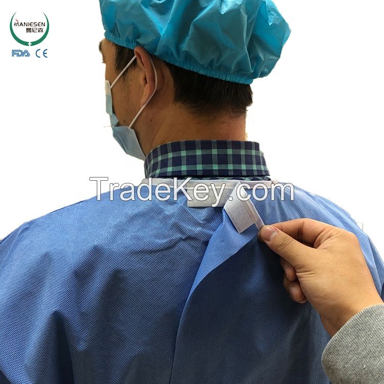 Medical Laboratory Non Sterile Surgical Disposable Isolation Gown