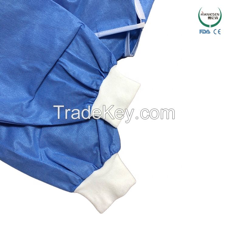 Medical Laboratory Non Sterile Surgical Disposable Isolation Gown