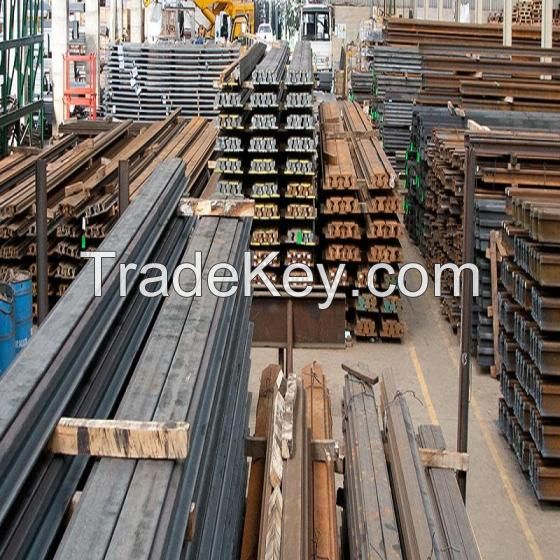 Quality Used Rail Scrap HMS 1 2 Scrap/HMS 1&2, Used Railway Track / Used Rail Steel Scrap in Bul