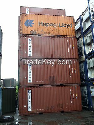 Second Hand 20&amp;amp;quot; 40&amp;amp;quot;ft Cheap Used Sea Shipping Containers,
