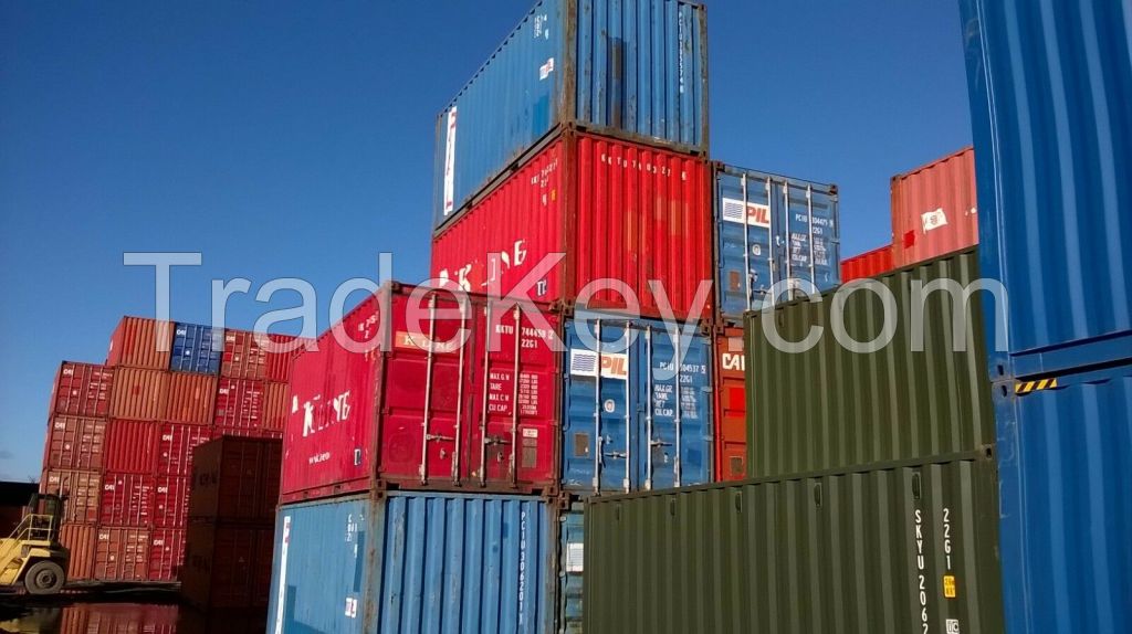 Marine cargo worthy certified used/New 10ft, 12ft , 20ft and 40ft shipping Container