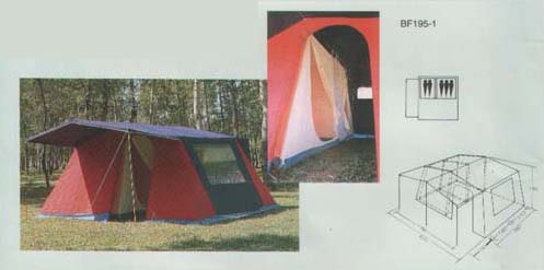 family canvas tent