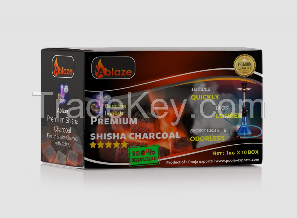 coconut charcoal briquette