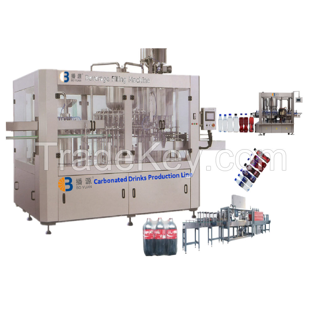 Beverage Equipment Carbonated Drinks Filling Production Line