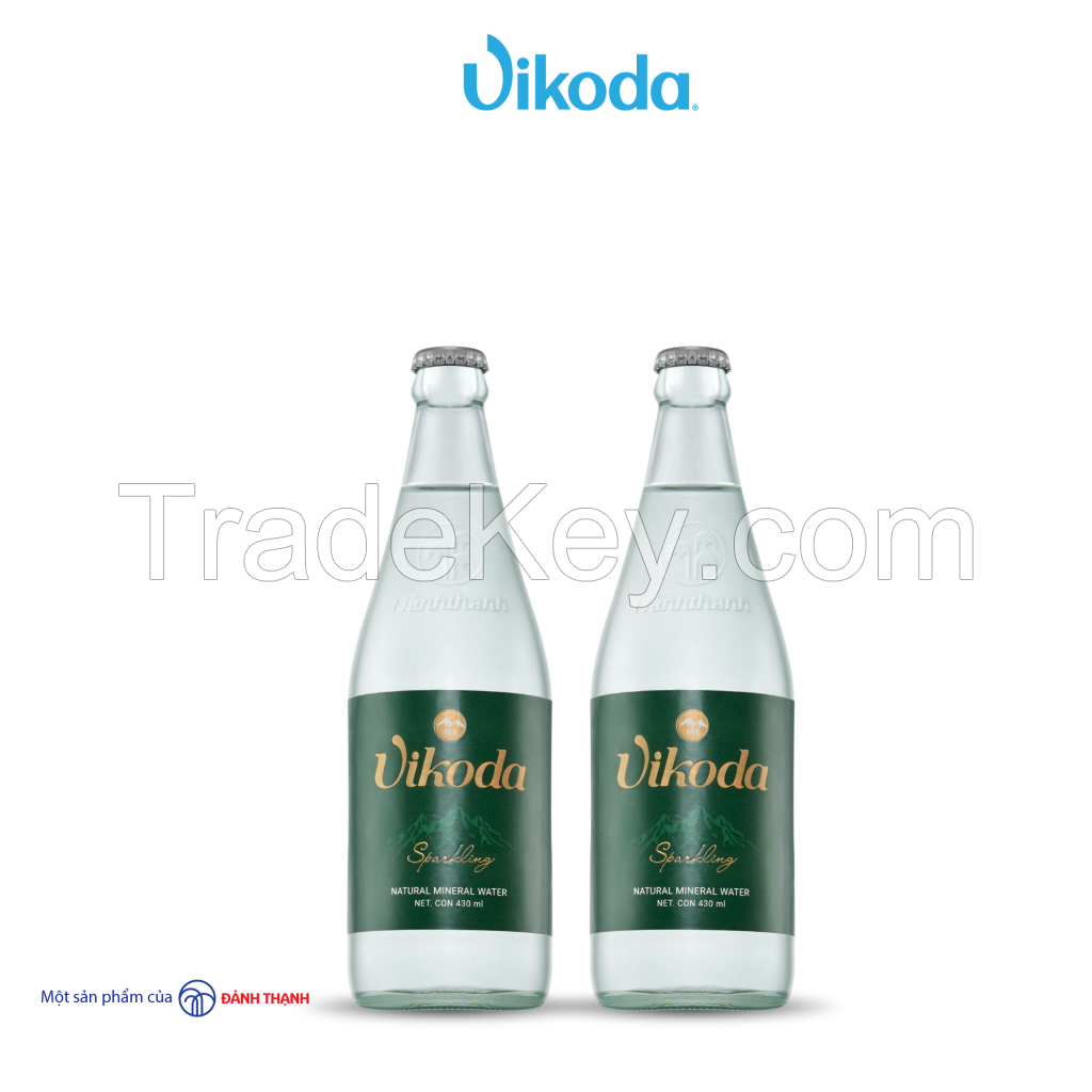 VIKODA Sparlking Mineral Water GLASS 430 ml