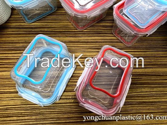 PP Plastic Master Seal Food Storage Container Rectangle Airtight Food Container