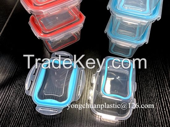 PP Plastic Master Seal Food Storage Container Rectangle Airtight Food Container