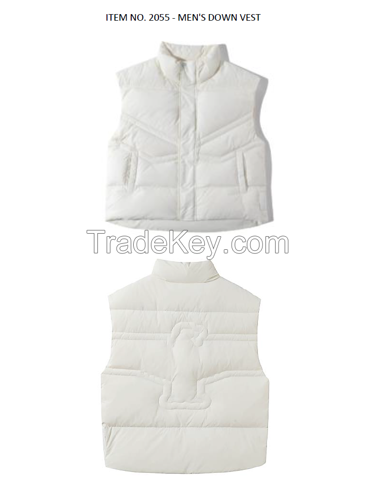 Men's down vest