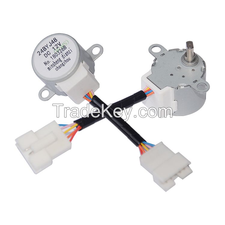 24mm Diameter 24byj48 Small DC Electric Geared  Stepper Motor for Engine Range Extender