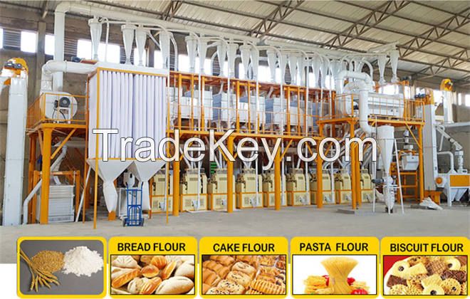 Compact Structure Flour Milling Plant