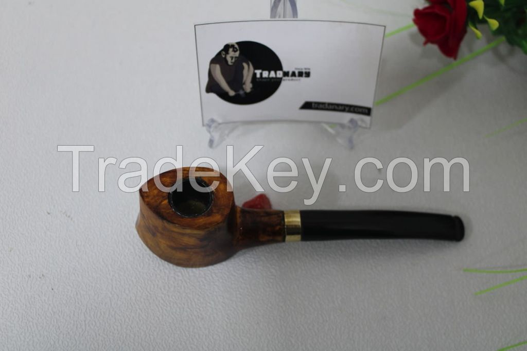 Canadian Wooden Smoking Pipe