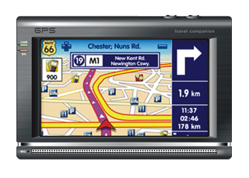 GPS machine without map