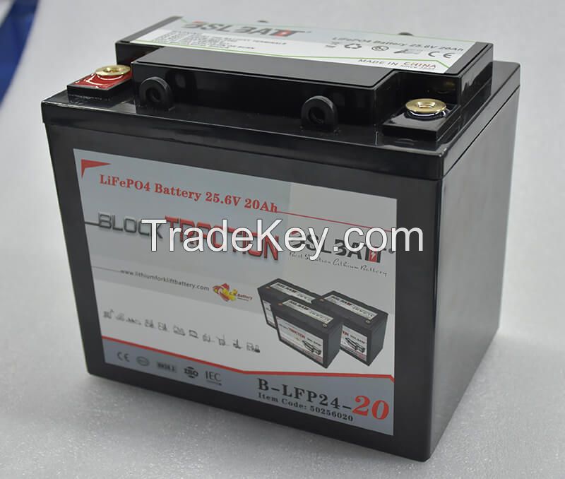 24V 20AH LITHIUM-ION BLOCK TRACTION BATTERY