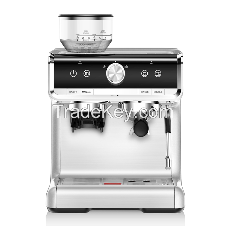 2021 arrival 1500W 58mm filter 15bar home Cappuccino Machine machine espresso espresso coffee machine