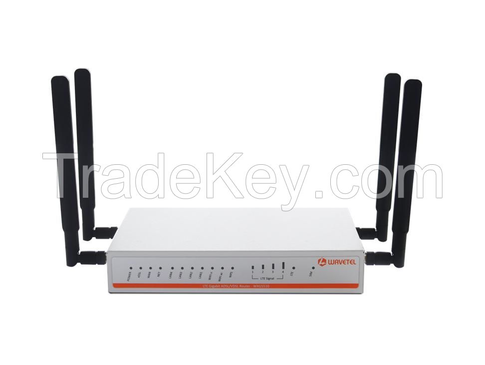 WXG5510 LTE DSL Dual WiFi VoIP Router