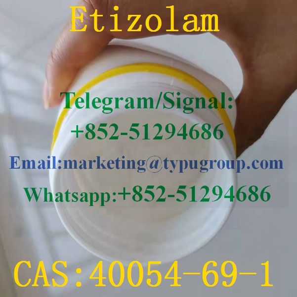 High purity Etizolam CAS:40054-69-1 with competitive price Telegram/Signal:+852-51294686