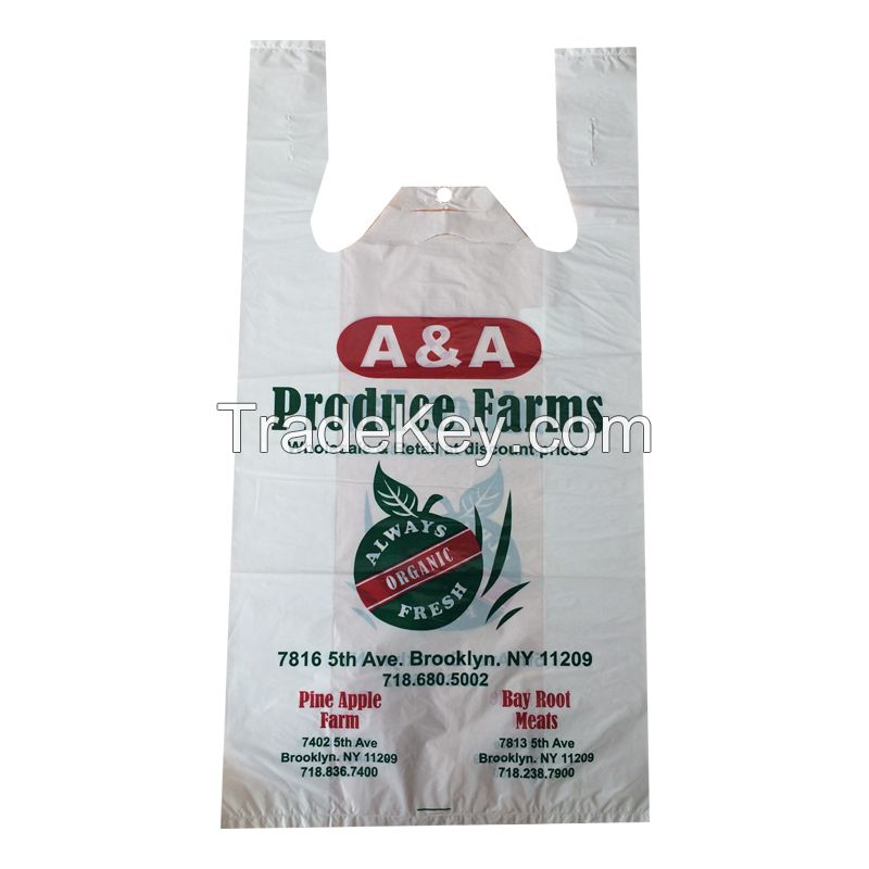 Vest Style Plastic Carrier Bags