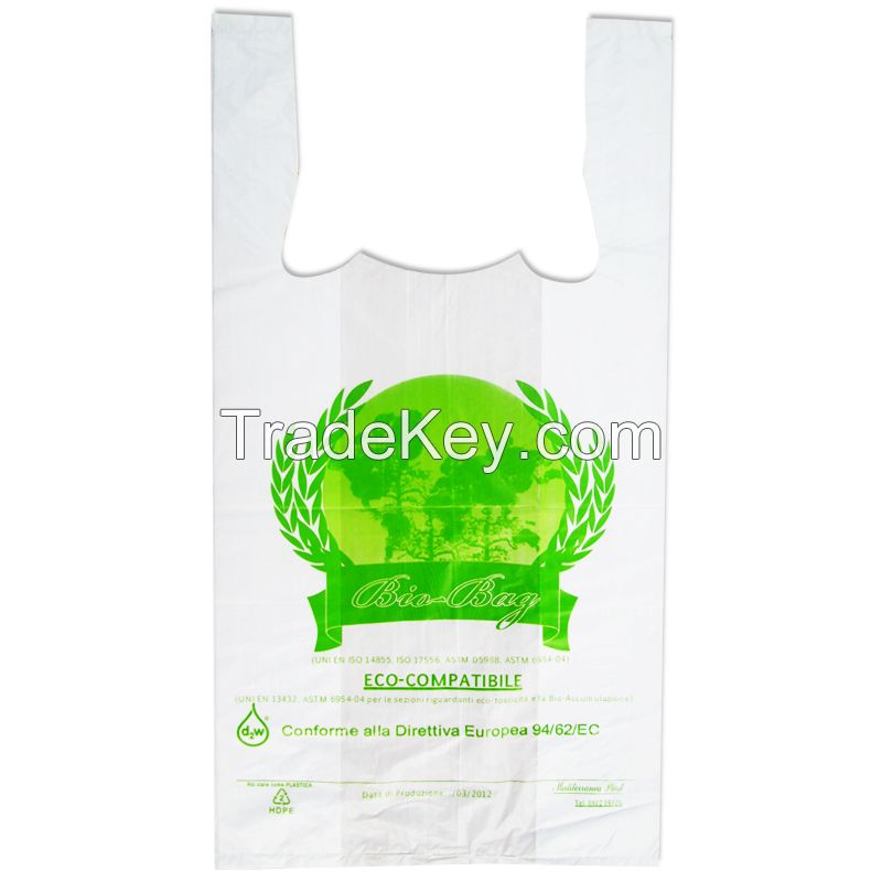 Vest Style Plastic Carrier Bags