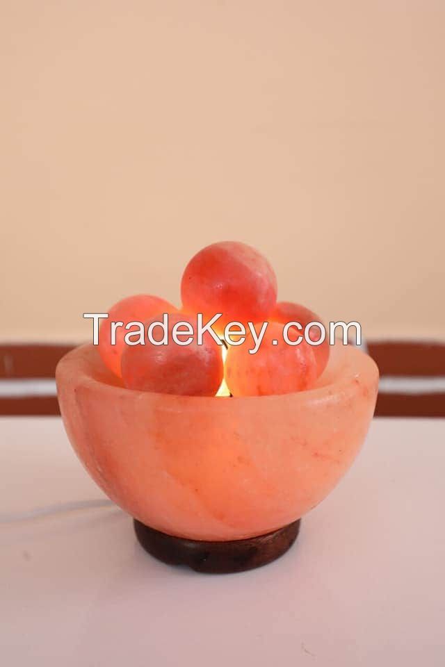 decorative pink salt