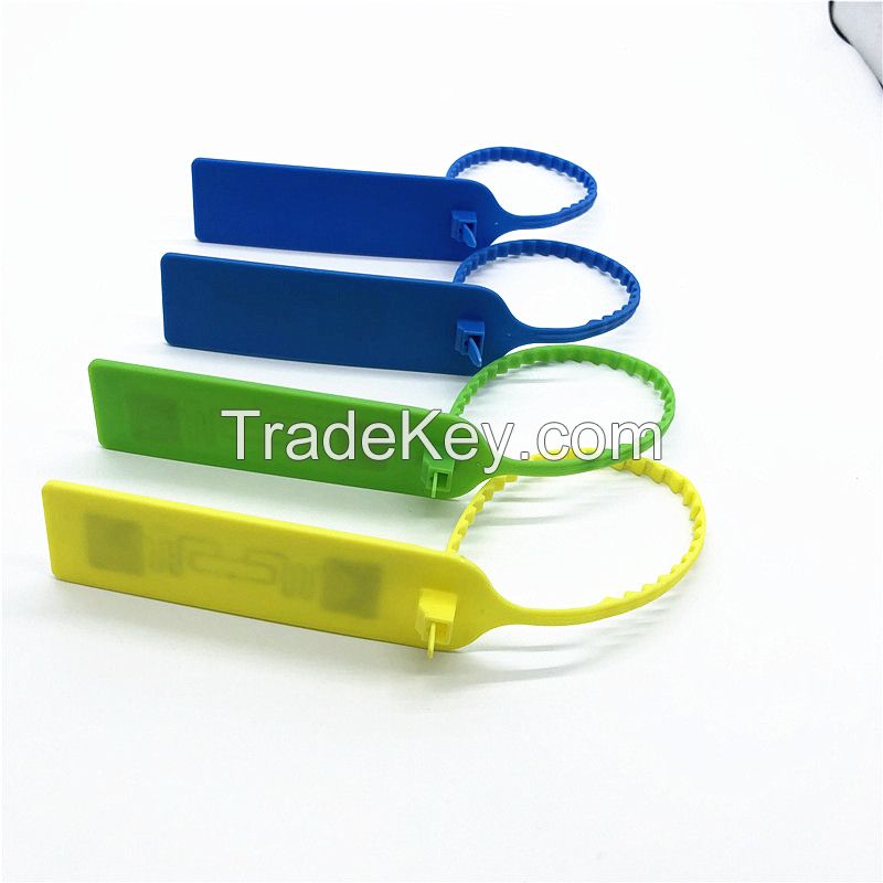 one time UHF rfid hard tag seal tie tag rfid Polypropylene tie tags