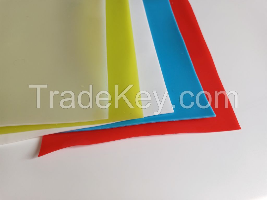 Silicone rubber sheet and silicone membrane