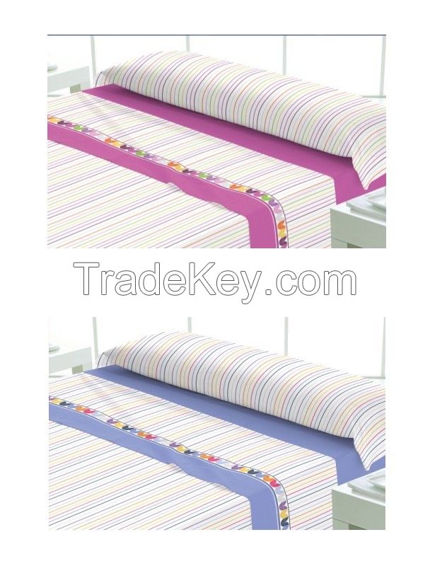 printed bed sheet
