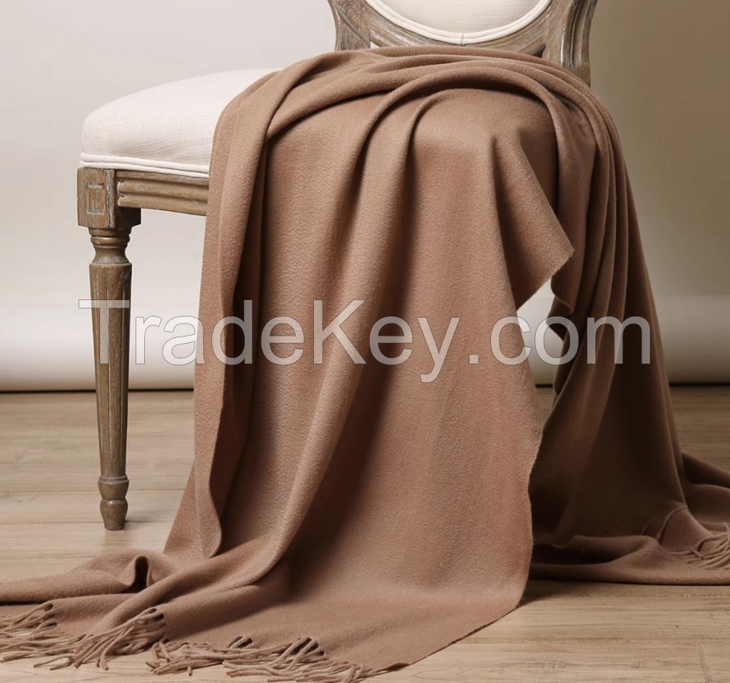 High end pure silk scarves, cashmere scarves