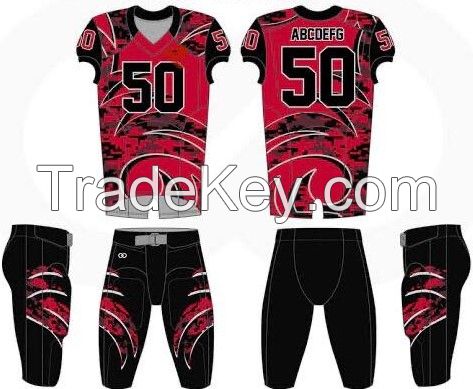 Wholesale High quality Custom American football uniform