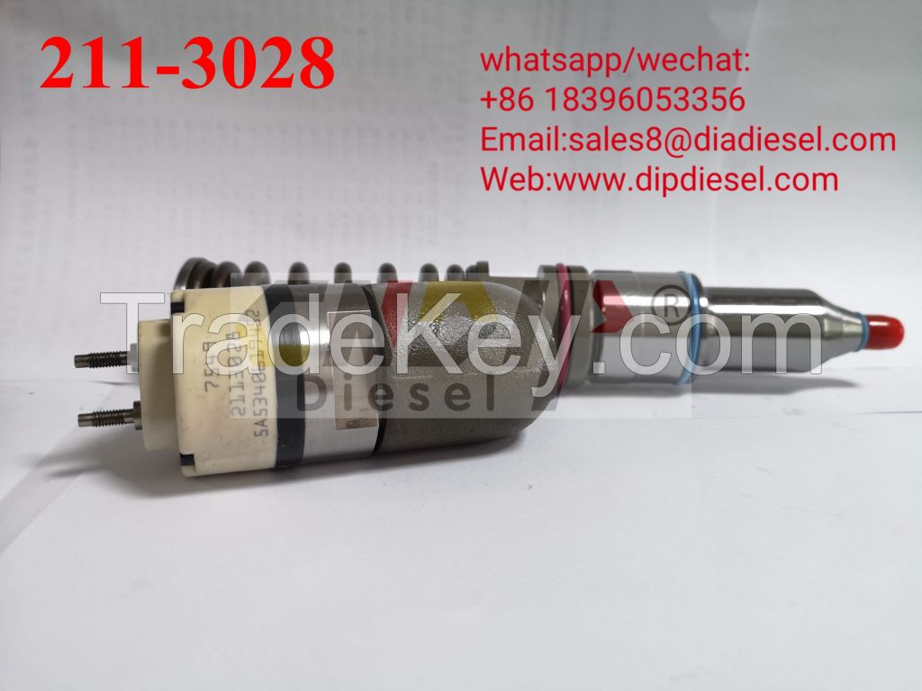 WSbaodan 1pcs Fuel Injector 211-3028 2113028 Compatible with  CAT C18 Engine