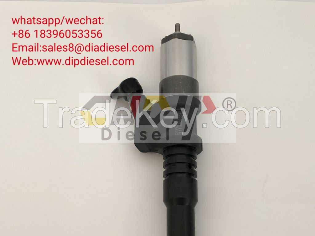 SINOCMP Engine Injector 095000-1211 S6D125 For Komatsu PC400-7 PC450-7 Excavator Spare Parts