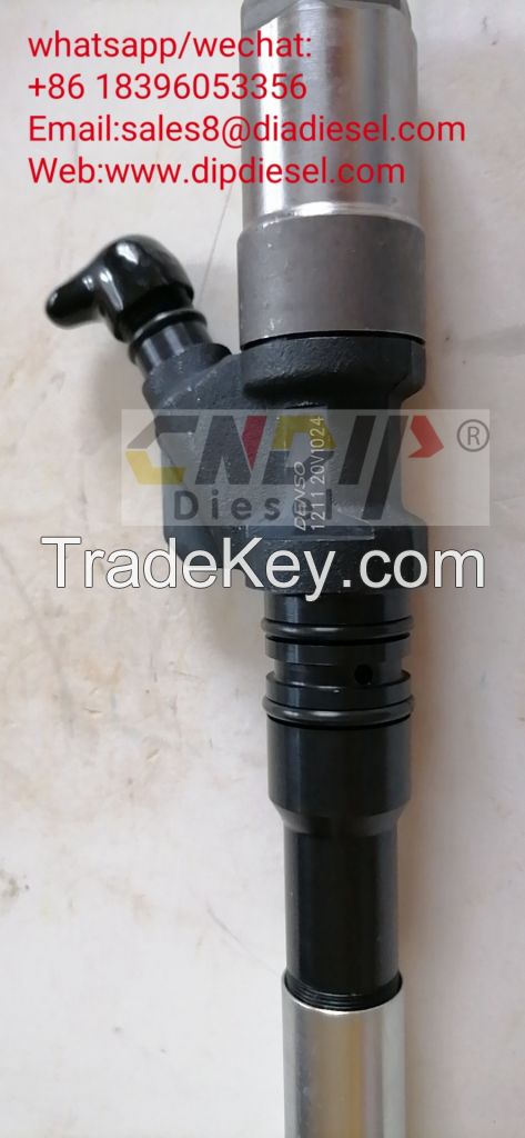 SINOCMP Engine Injector 095000-1211 S6D125 For Komatsu PC400-7 PC450-7 Excavator Spare Parts