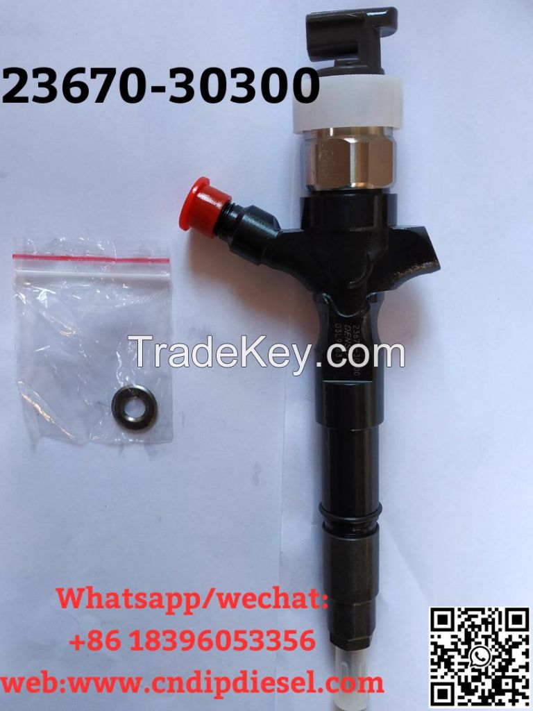 New Diesel Fuel Injector 23670-30300 for Toyota Hilux 2kd-Ftv 2.5 D-4D