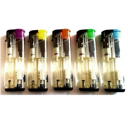 gas lighters with LED lamp