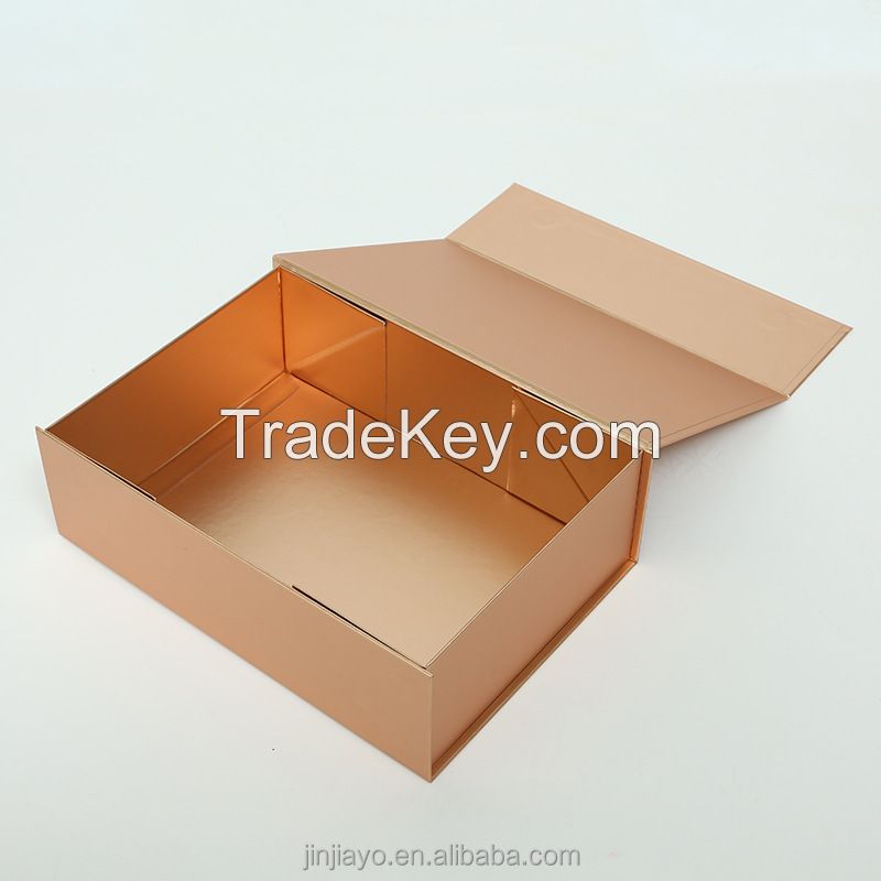 Magnet Folded Rigid Box for Shipping Clothing Perfume Luxury Packaging Custom Logo Eco Friendly