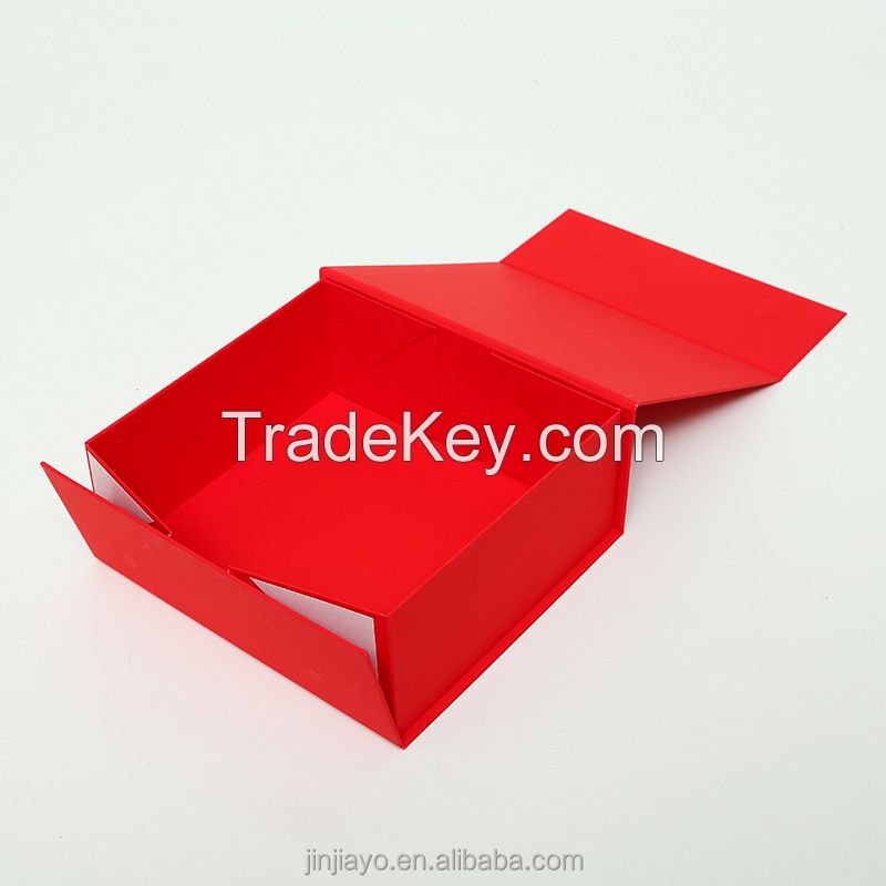 Magnet Folded Rigid Box for Shipping Clothing Perfume Luxury Packaging Custom Logo Eco Friendly