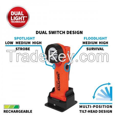 INTRANTÂ® Intrinsically Safe Rechargeable Dual-Light , Angle Light