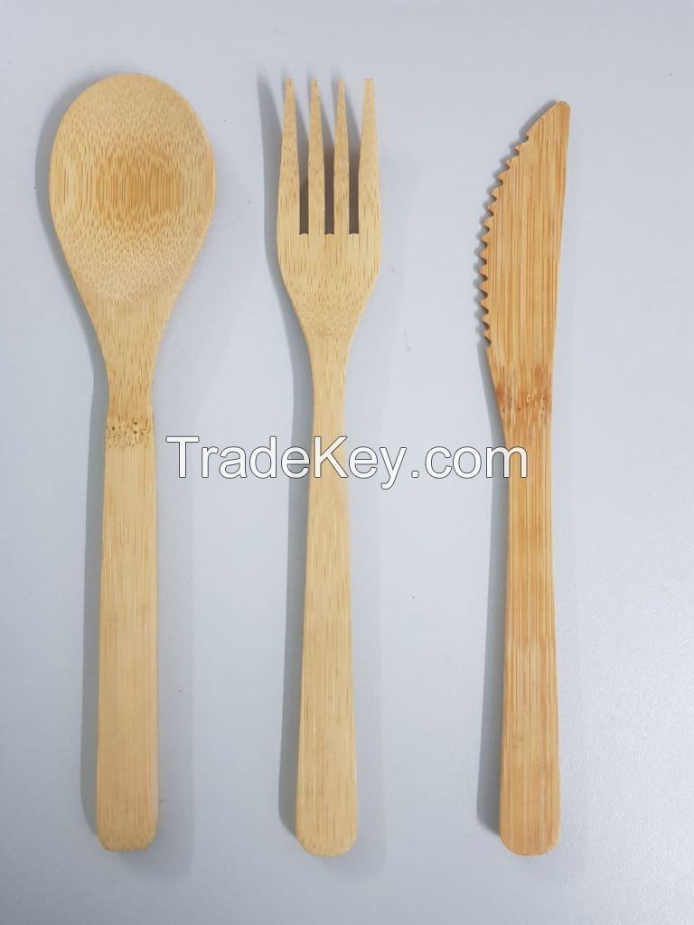 Reusable Bamboo Cutlery