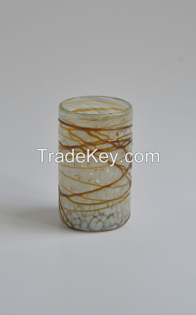 Tumbler glass blown glass