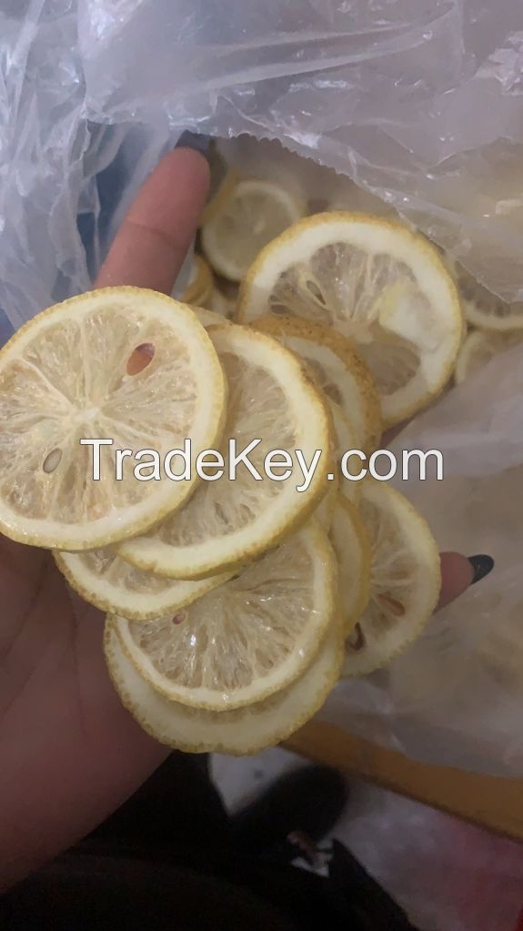 Dehydrated Fruits Lyophilized lemon slices Buy Freeze-Dried Lemon Slices