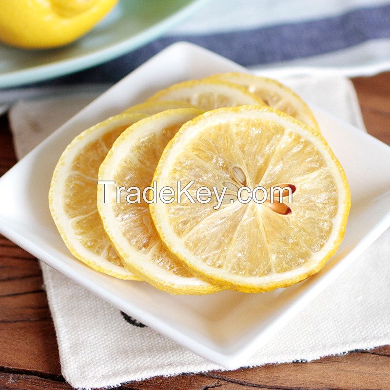 High Quality Freeze Dried Fruit Freeze Dried Lemon Fruit Slices