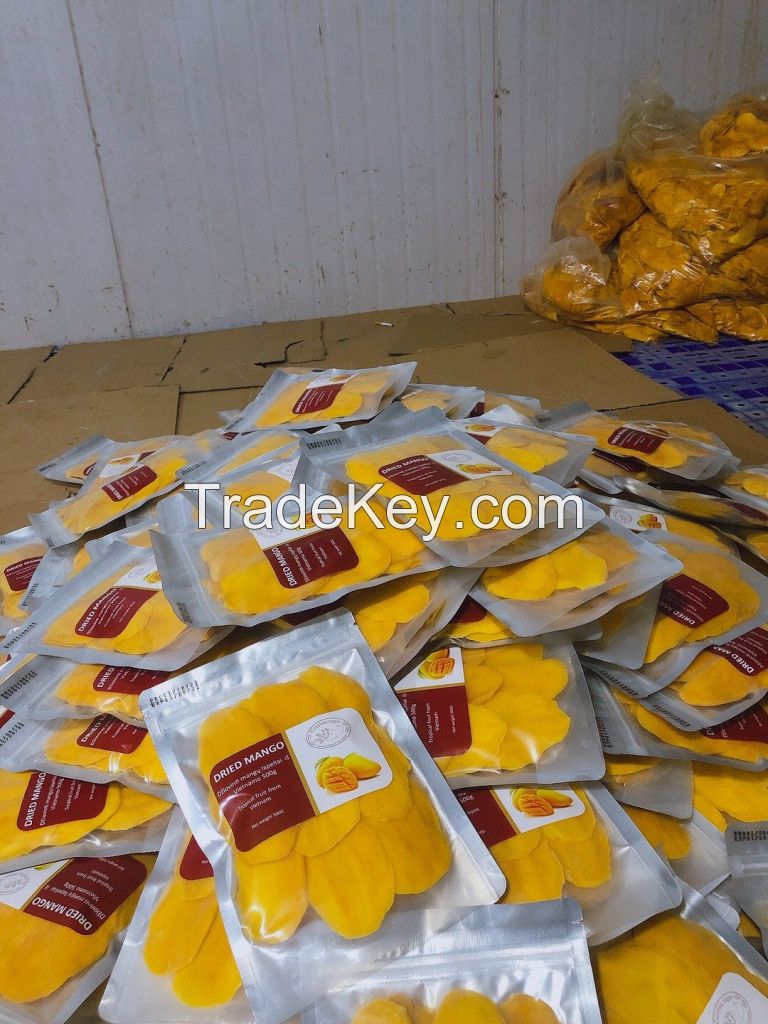 Soft Dried Mango Without Sugar/Dehydrated Mango King Fruits Liam +84942386595