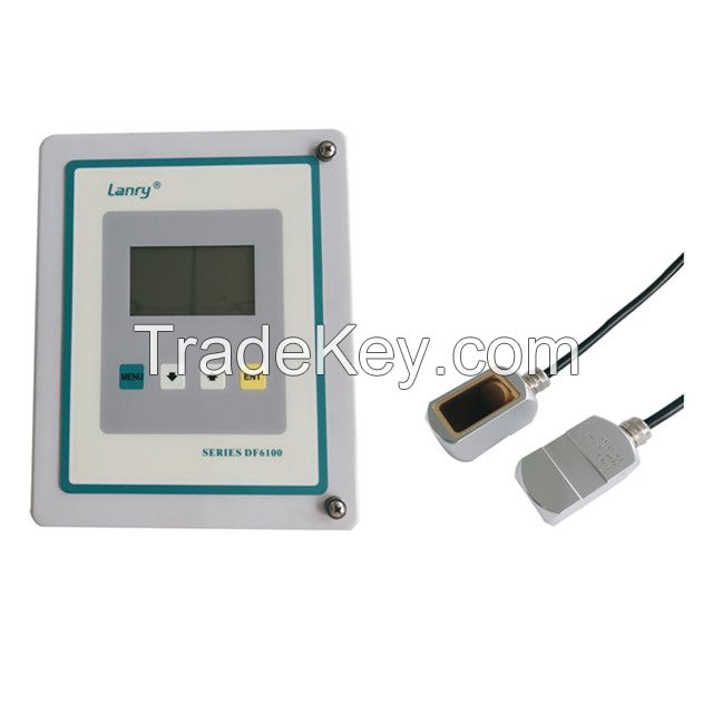 sewage water doppler flow meter liquid metering flow rate measuring instruments