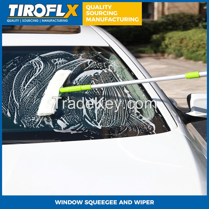 WINDOW SQUEEGEE AND WIPER